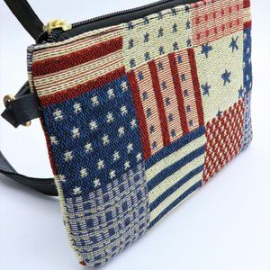 AMERICAN FLAG HANDBAG LARGE